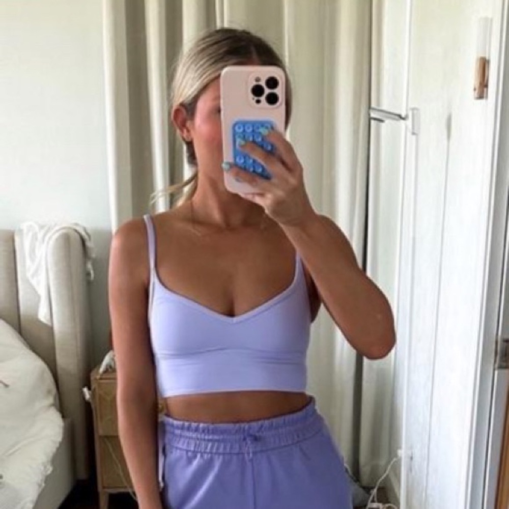 lululemon athletica Light Purple Sports Bra